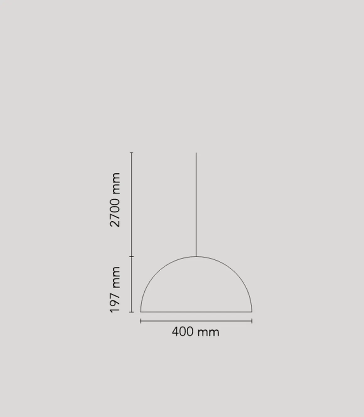 Flos Skygarden takpendel 40 cm
