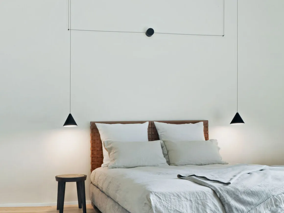 Flos String Light taklampe - Cone - 22 m kabel