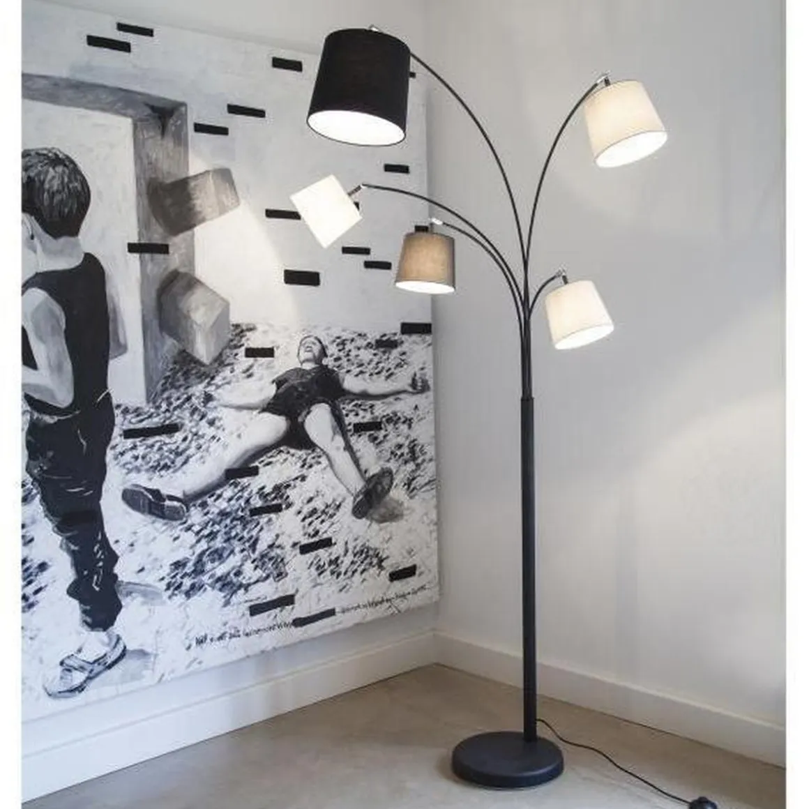 Foggy 5 gulvlampe
