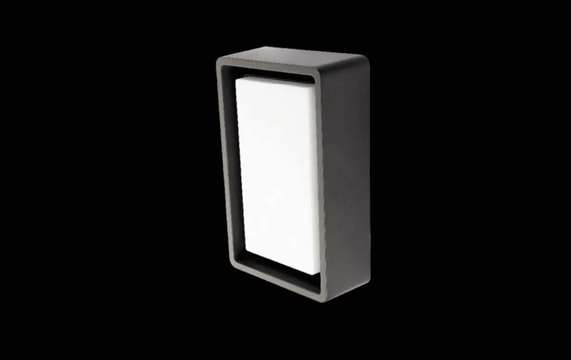 Frame mini vegglampe 6,5W 3000 Kelvin IP66 Dimbar