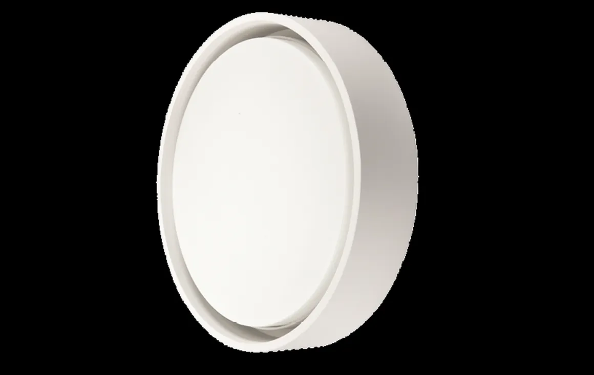 Frame round maxi vegg/taklampe 22W 3000 Kelvin IP66 Dimbar
