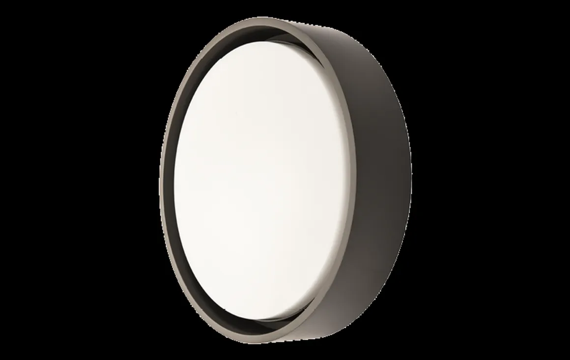 Frame round maxi vegg/taklampe 22W 3000 Kelvin IP66 Dimbar