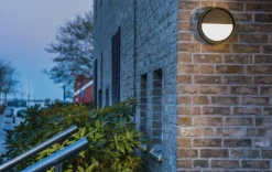 Frame round vegglampe 7W 3000 Kelvin IP66 Dimbar