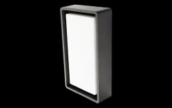 Frame vegg/taklampe 8W LED m/skumringsrelé