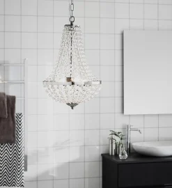 Gransø lyskrone IP44 - Krom - Krom