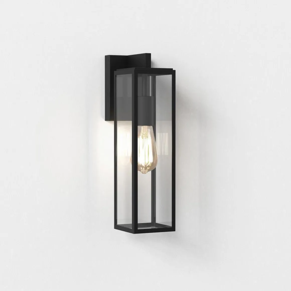 Harvard Lantern vegglampe utendørs IP44 - Svart