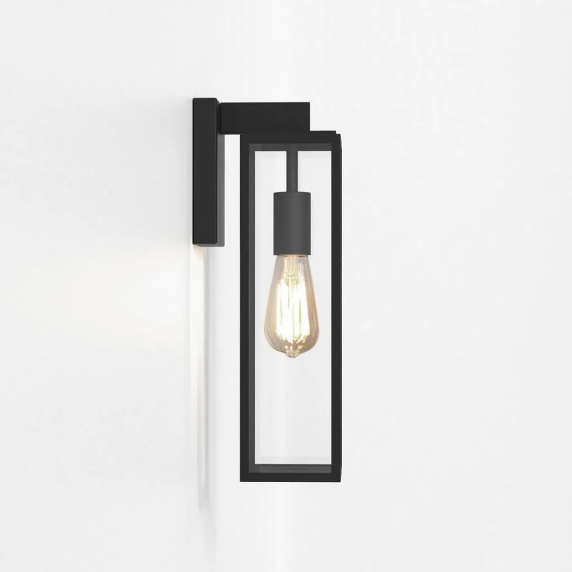 Harvard Lantern vegglampe utendørs IP44 - Svart