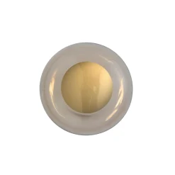 Horizon taklampe/vegglampe S - Kastanje brun/Gull