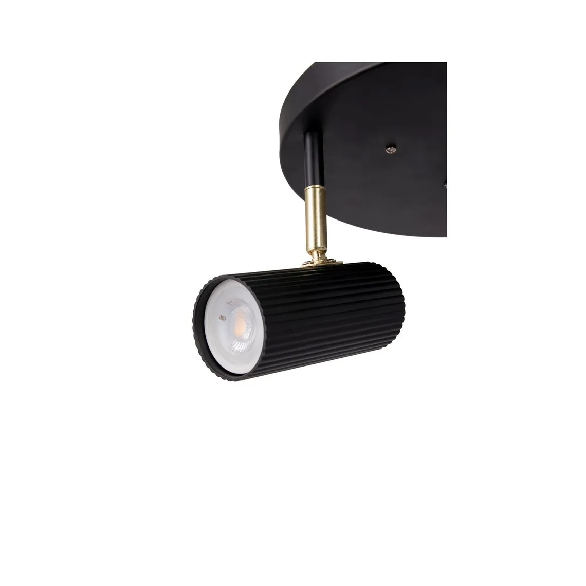 Hubble 3 taklampe rund - Svart