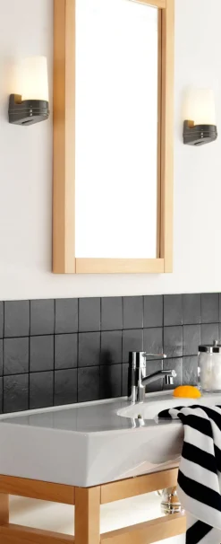 Ifø Bernadotte enkel vegglampe IP44