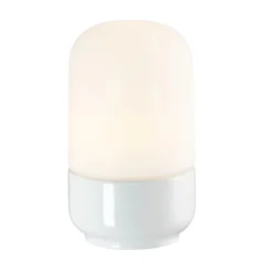 Ifø Ohm 100/170 tak/vegg 8W led dimbar IP44 - Hvit/Opal glass