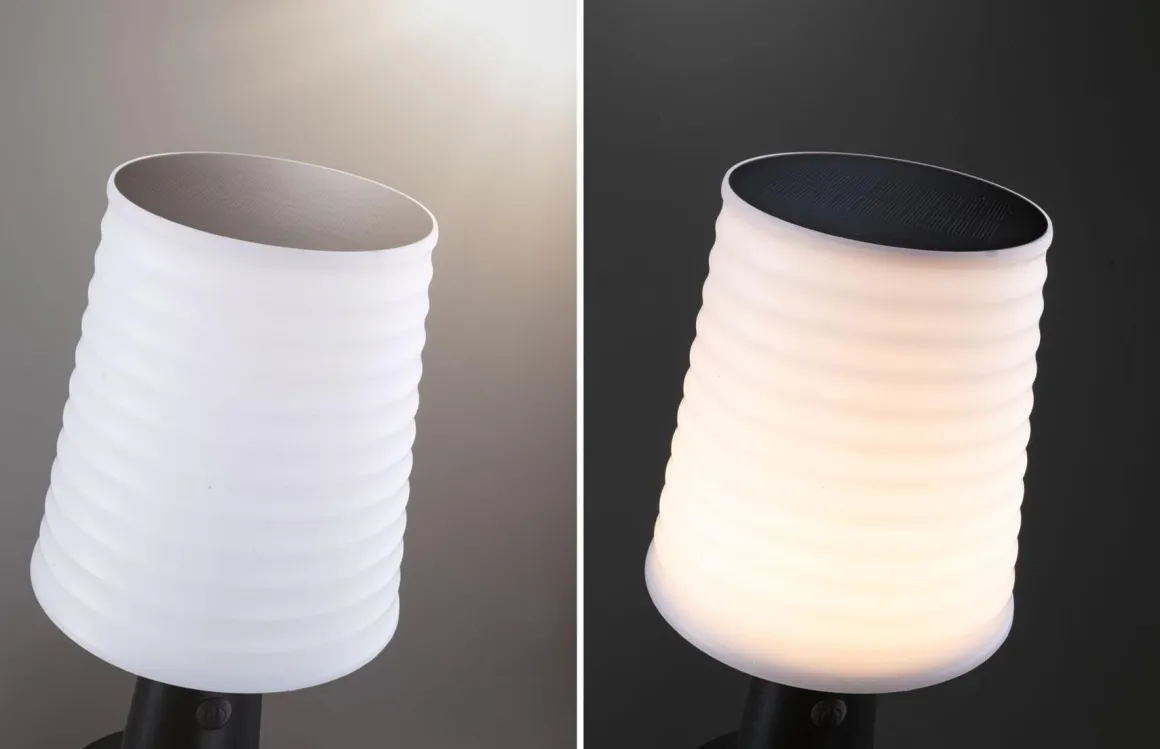Ilanga portabel bordlampe oppladbar 2,1W 2700 Kelvin IP44 - Solcelle