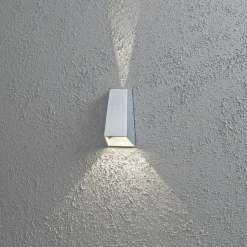 Imola vegglampe, aluminiumsgrå
