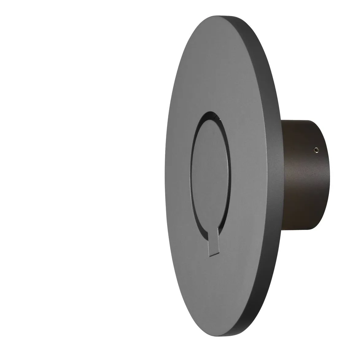 I-ring vegglampe utendørs 9,2W 3000 Kelvin IP65
