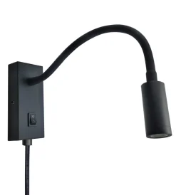 Isa vegglampe - Svart