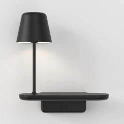 Ito vegglampe med trådløs lader og USB