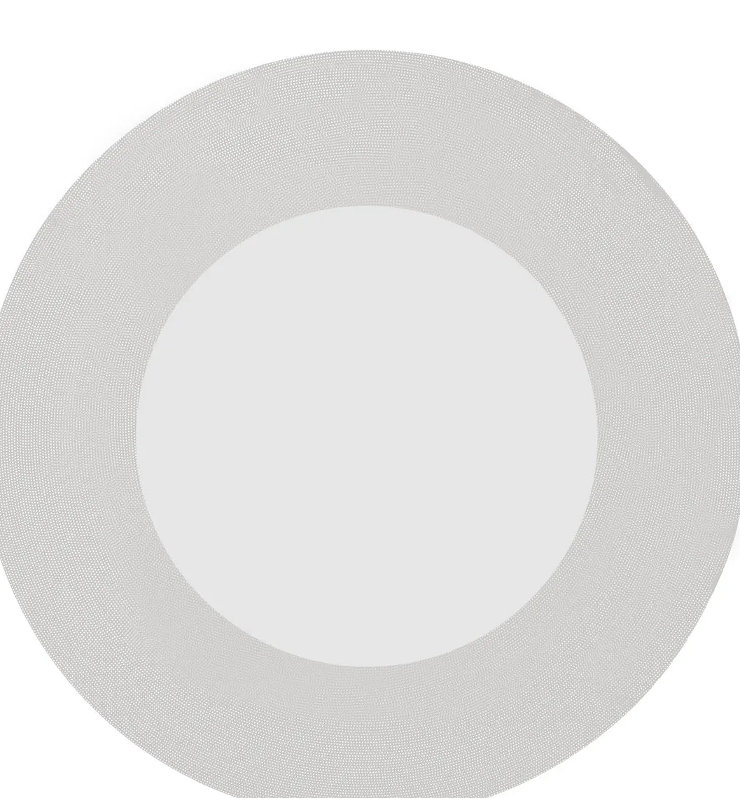 Jade vegg/taklampe 18W dimbar - Hvit