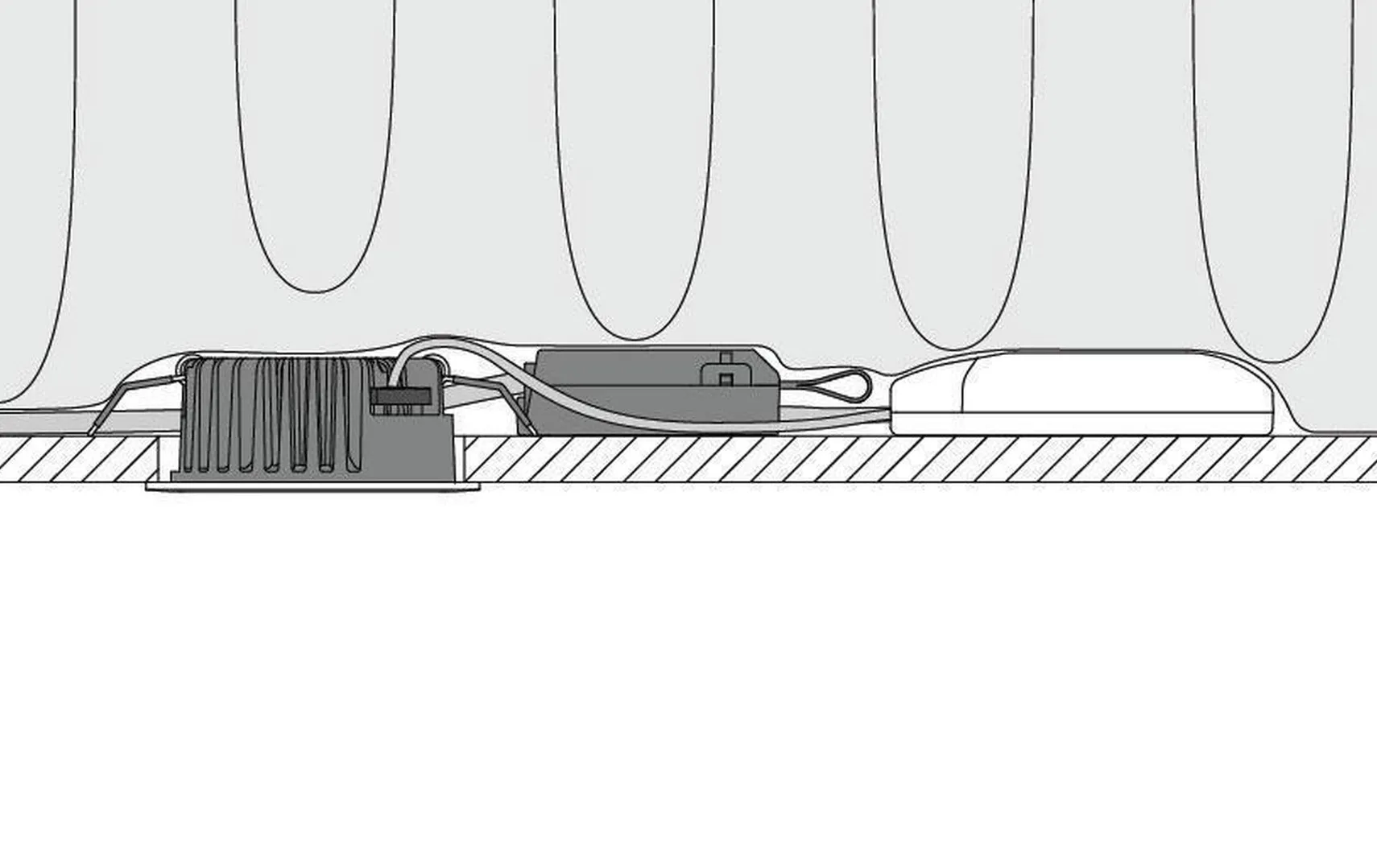 Junistar Eco IsoSafe 6W LED 2700K - Matt hvit