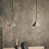 Kare taklampe Stål