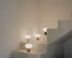 Karl-Johan bærbar bordlampe - Grå