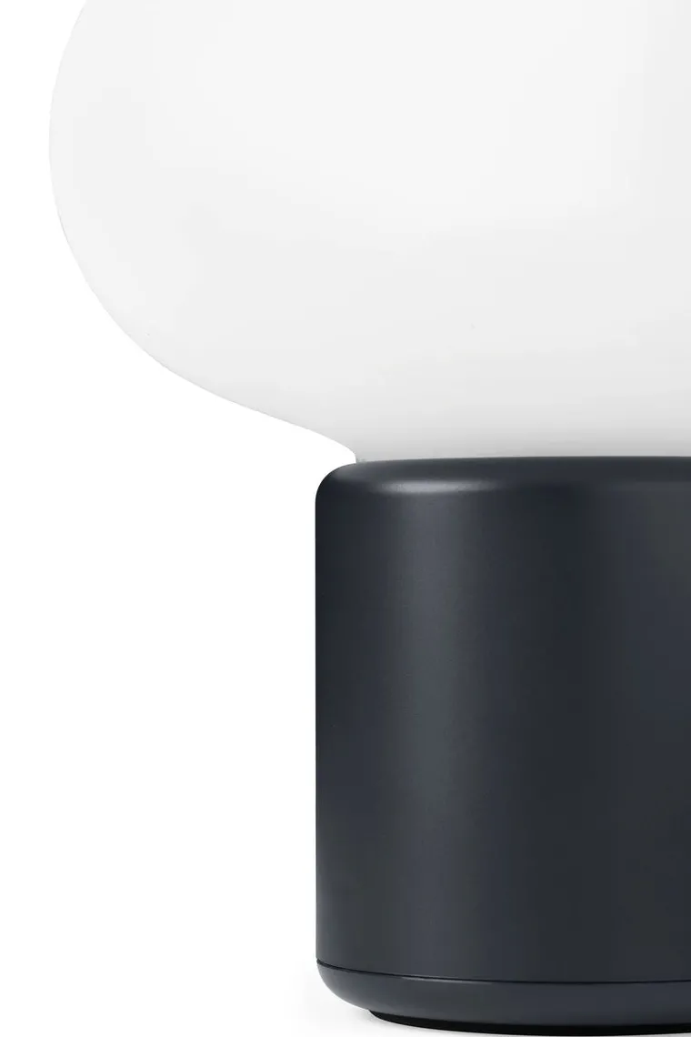 Karl-Johan bærbar bordlampe - Svart