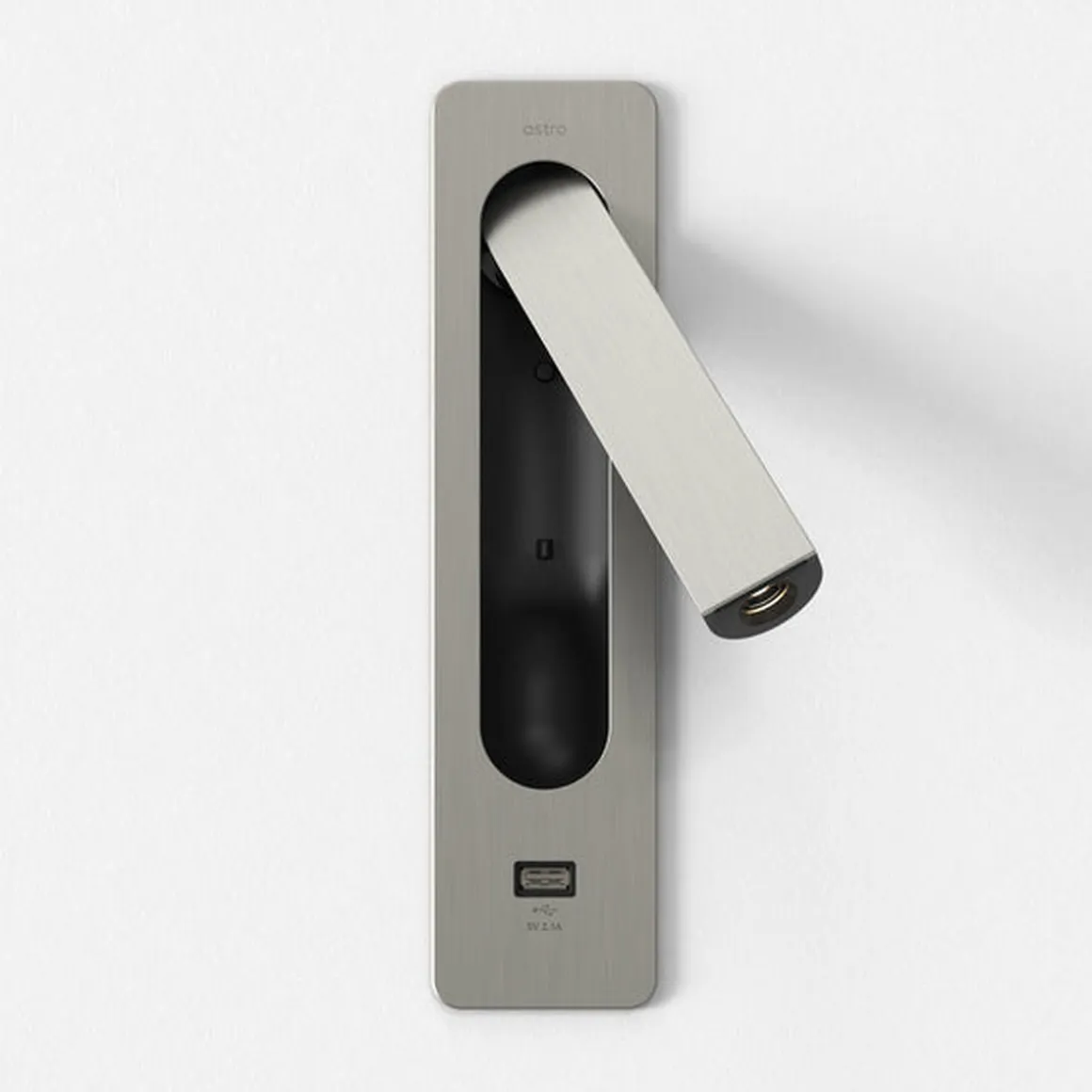 Keta vegglampe for innfelling 3,2W LED m/USB