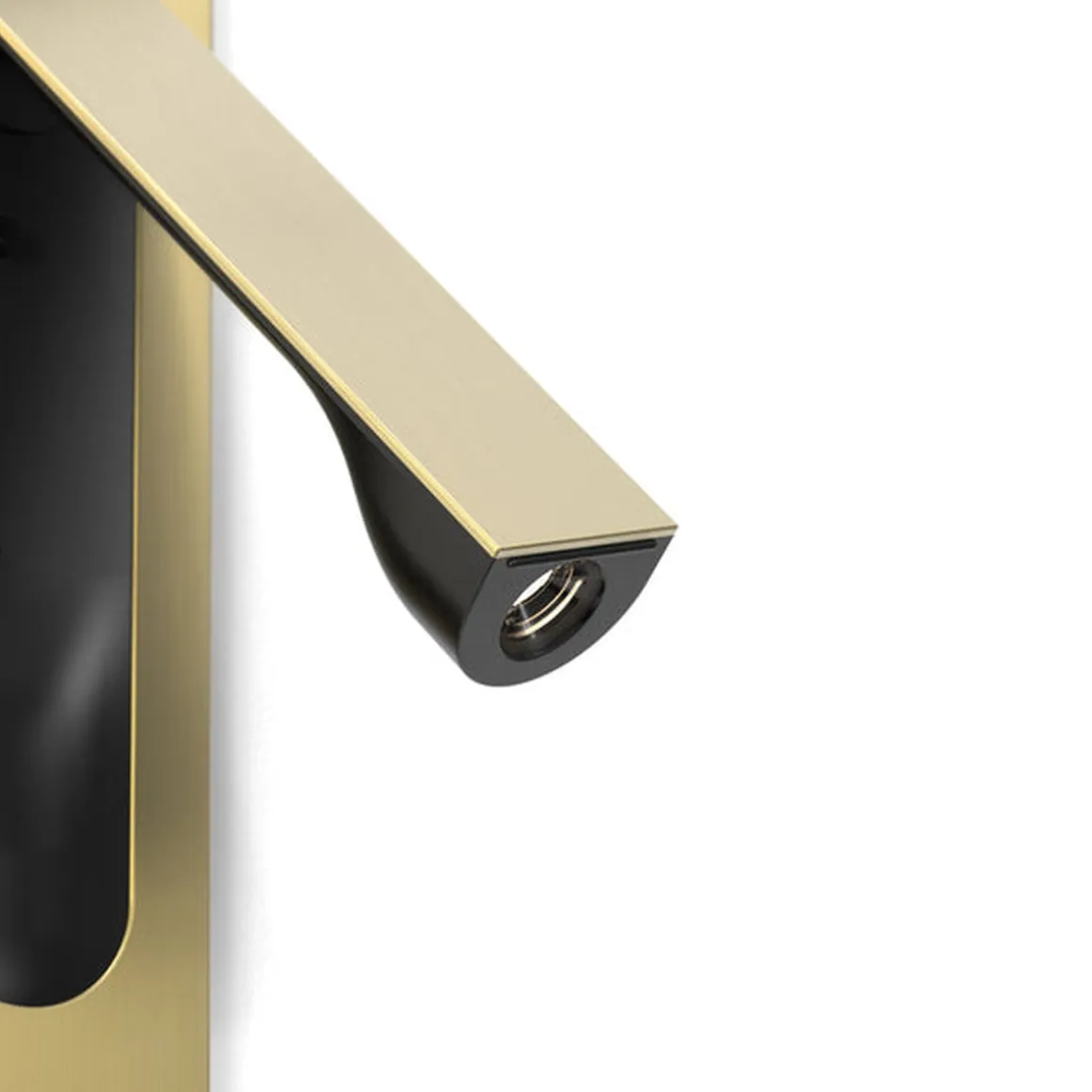 Keta vegglampe for innfelling 3,2W LED m/USB