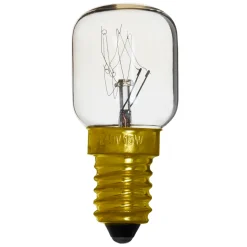 Klar E14 15W glødepære