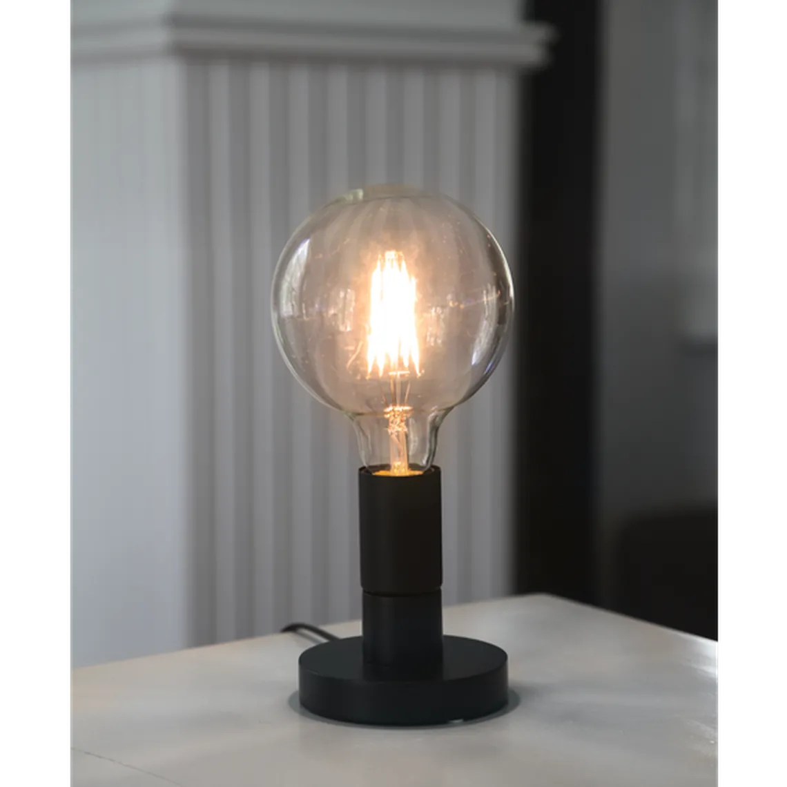 Klar Glob LED Filament 125mm
