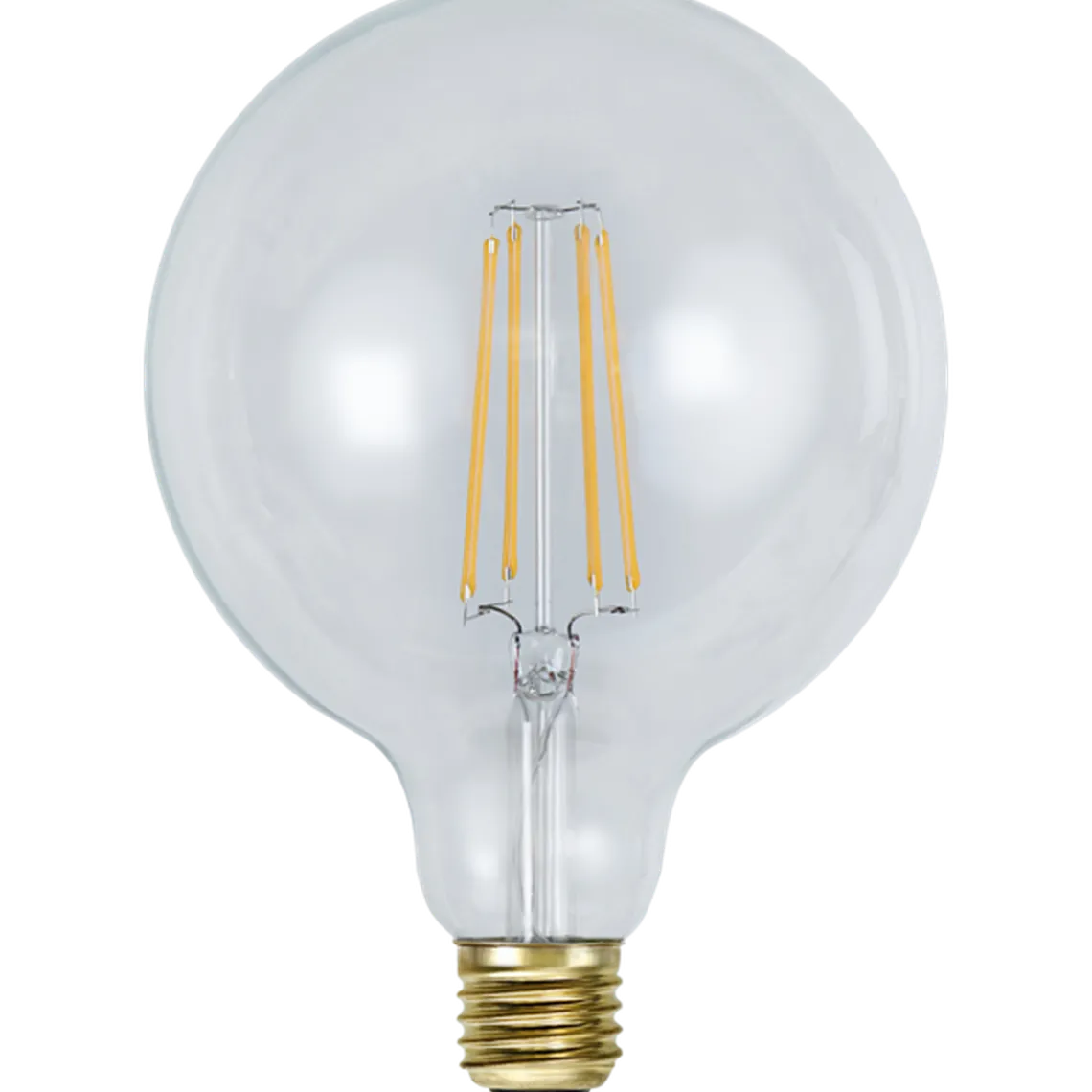 Klar Glob LED Filament 125mm