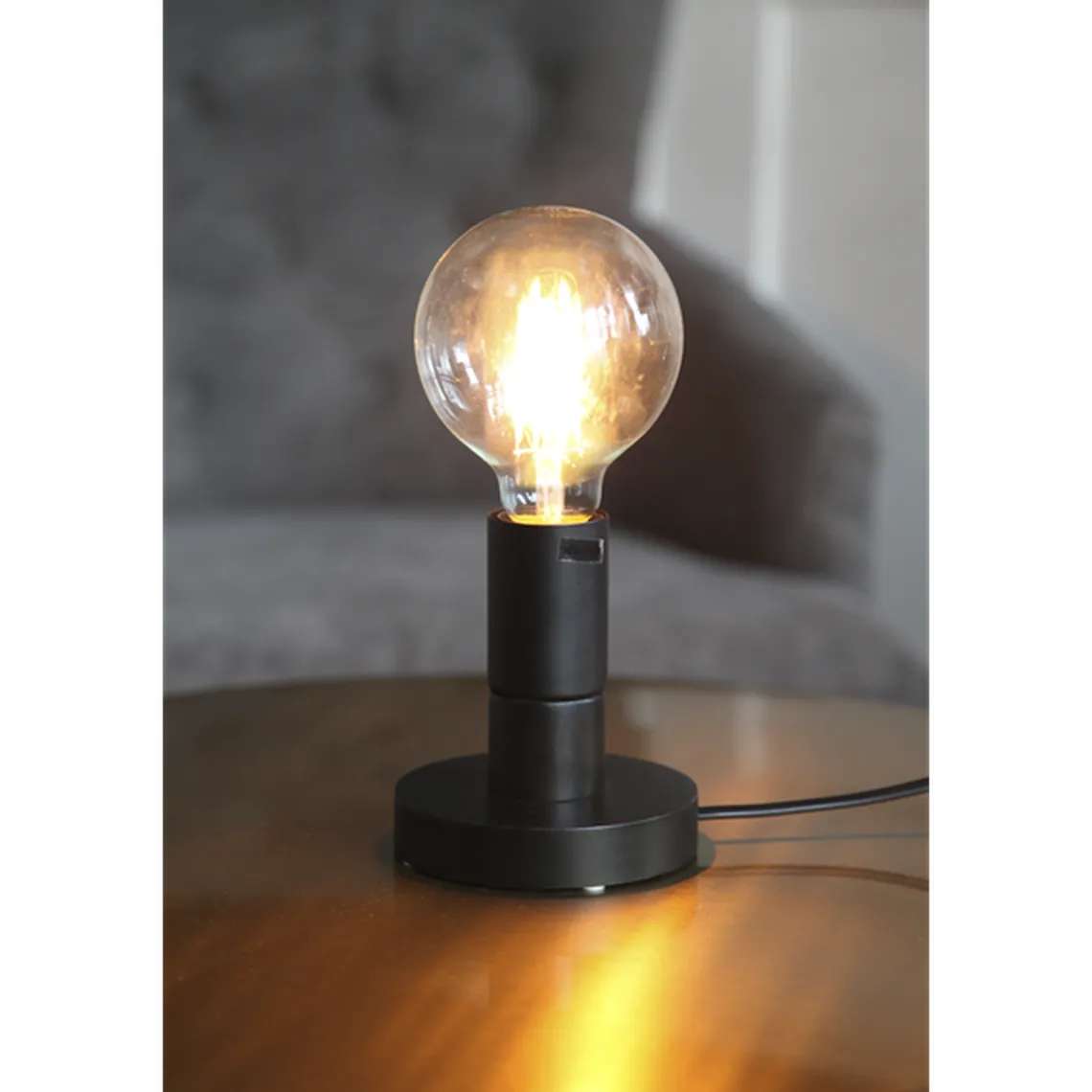 Klar Glob LED Filament 95mm