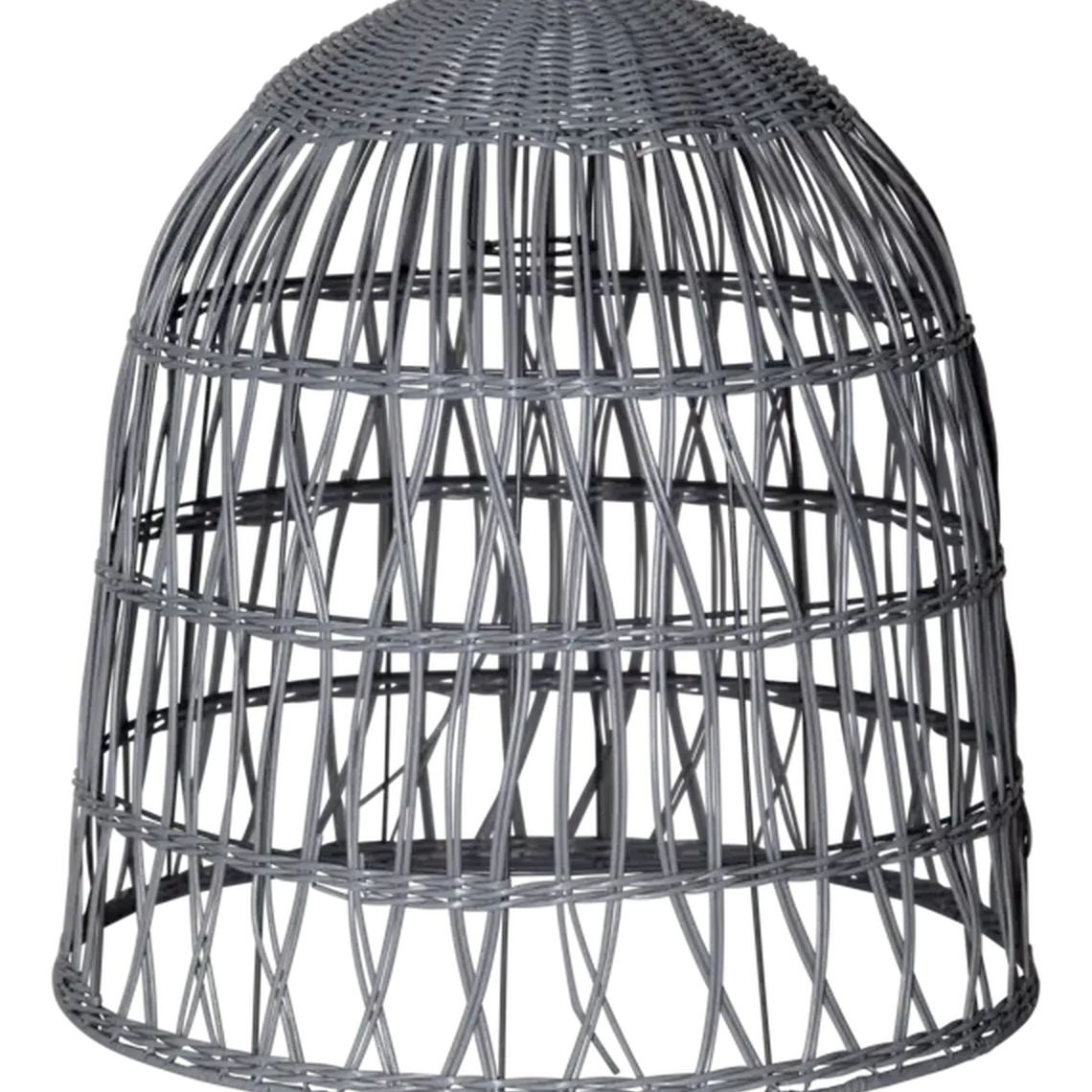 Knute utendørs lampeskjerm 48 cm IP44 - Grå