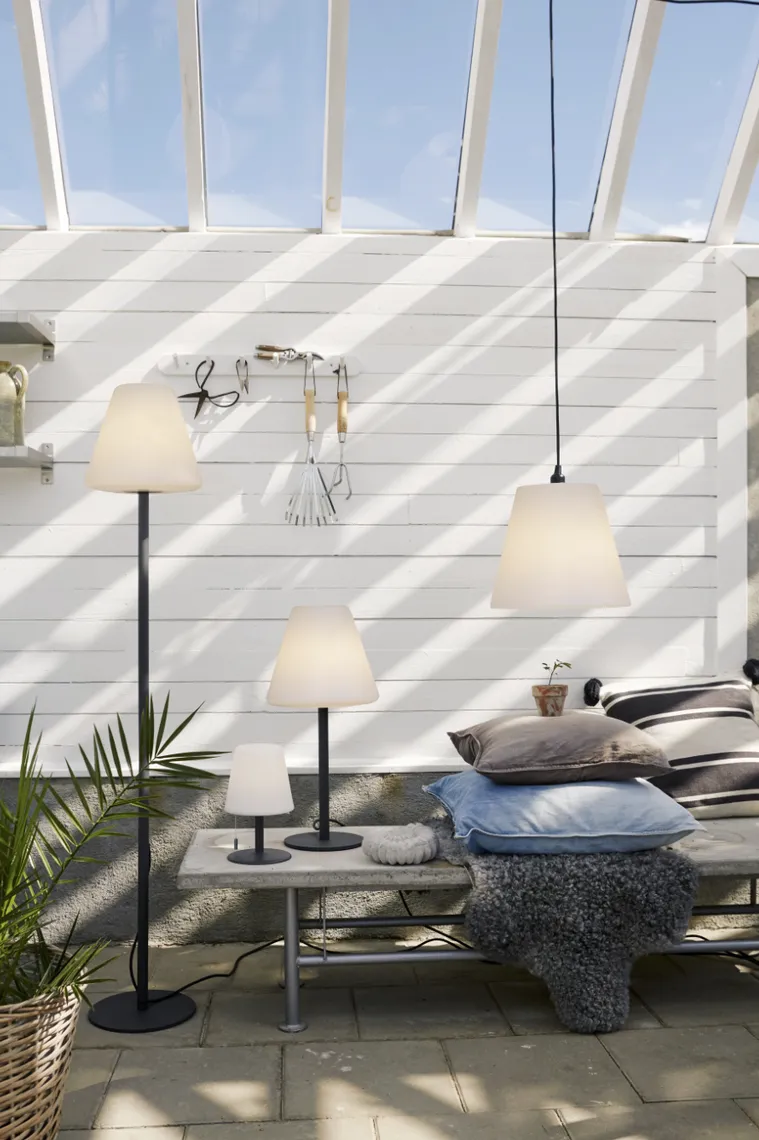 Kreta gulvlampe utendørs 150 cm