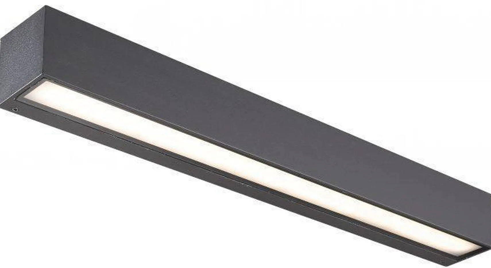 Kyoto 50 cm vegglampe ned - Antrasitt