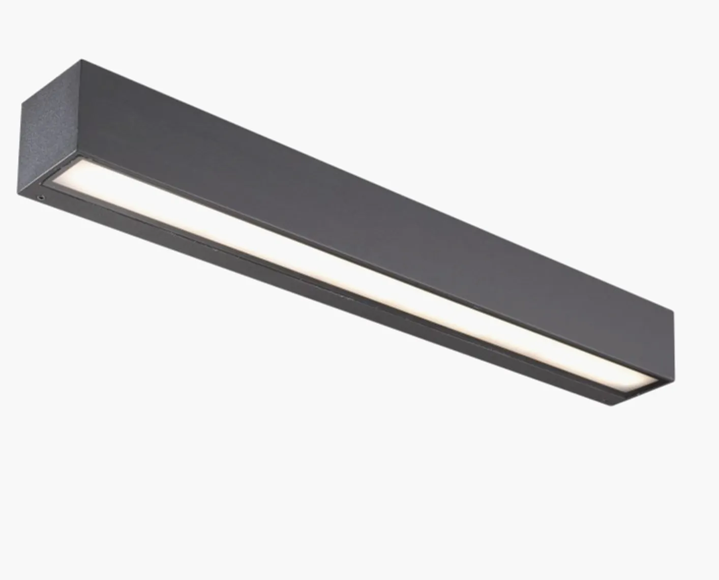Kyoto K2 50 cm vegglampe Opp/ned - Antrasitt