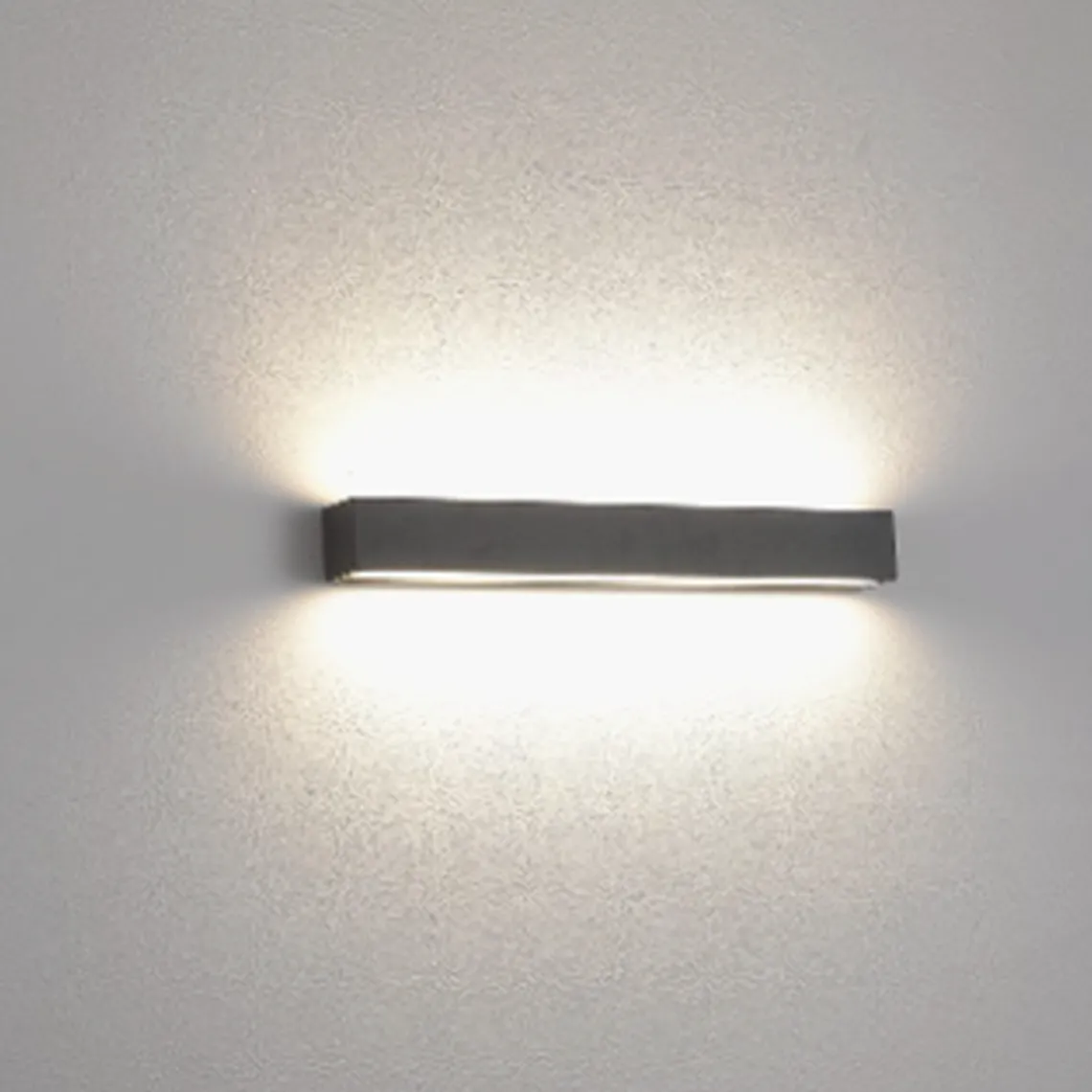 Kyoto K2 50 cm vegglampe Opp/ned - Antrasitt