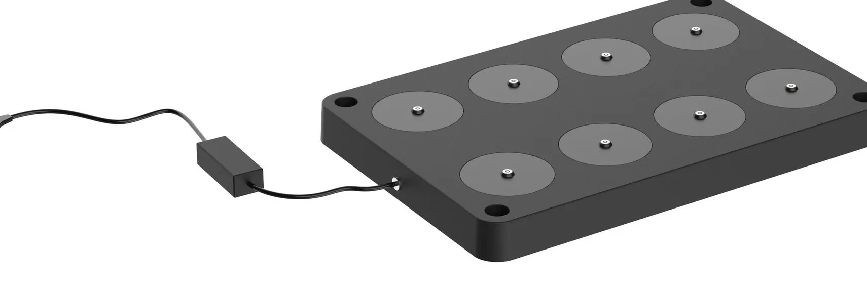 Ladeplate for 8 lamper til Iris oppladbar bordlampe