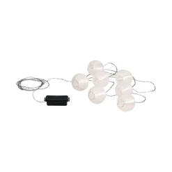 Lampion lysslynge 3,6 meter IP44 3000 Kelvin - Oppladbar via USB