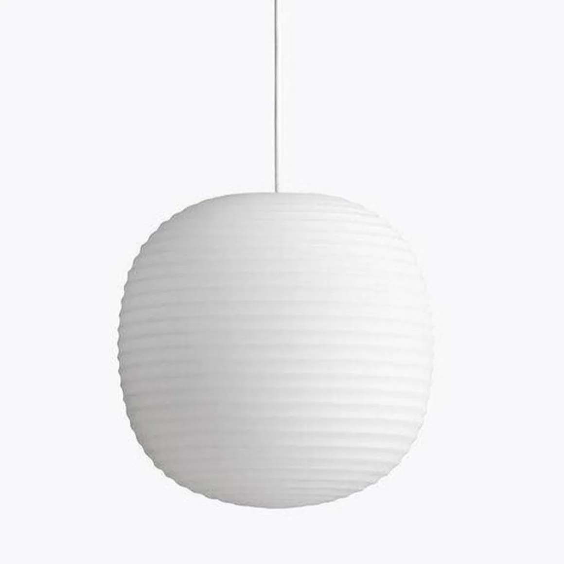 Lantern takpendel medium 30 cm - Hvit