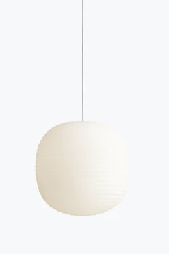 Lantern takpendel medium 30 cm - Hvit