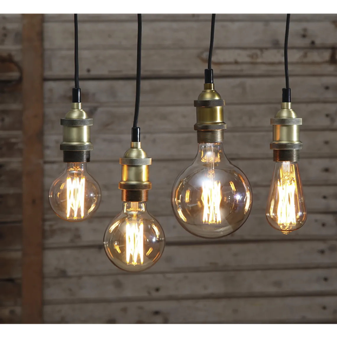LED-pære 3,7W dimbar, Vintage Gold 80mm