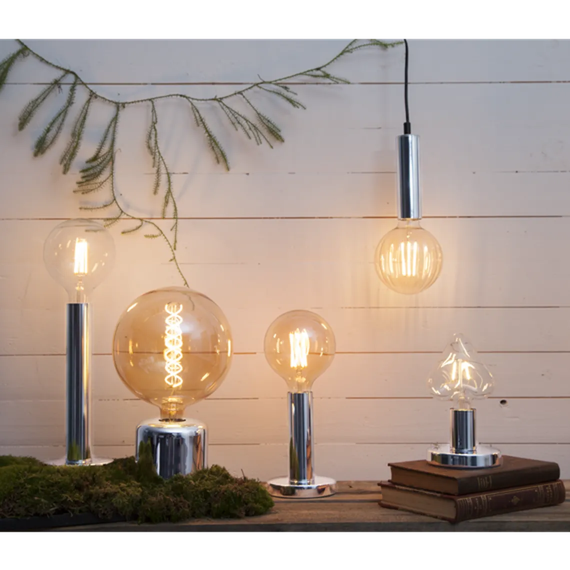 LED-pære 3,7W dimbar, Vintage Gold 95mm