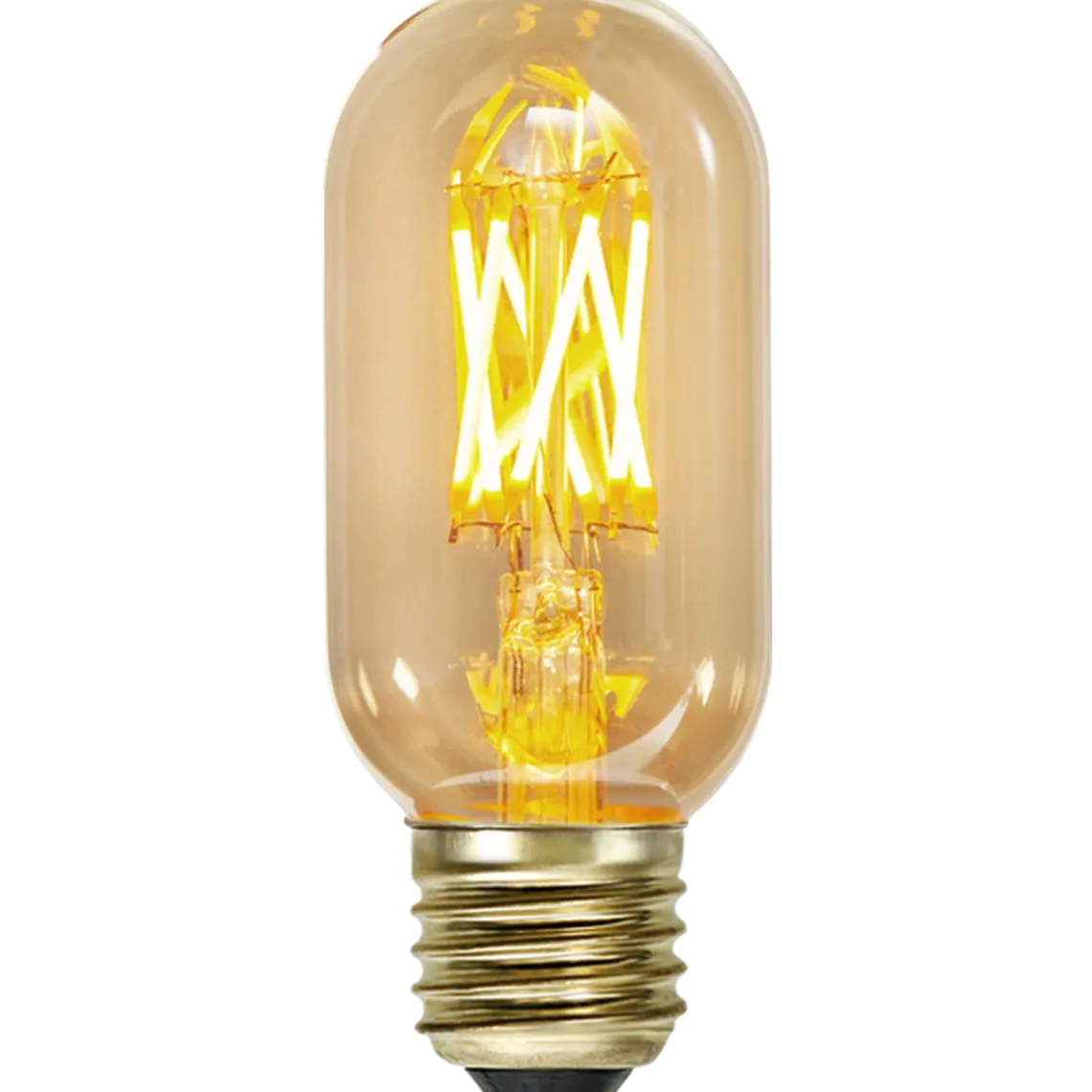 LED-pære 3,7W dimbar, Vintage Gold 45mm E27