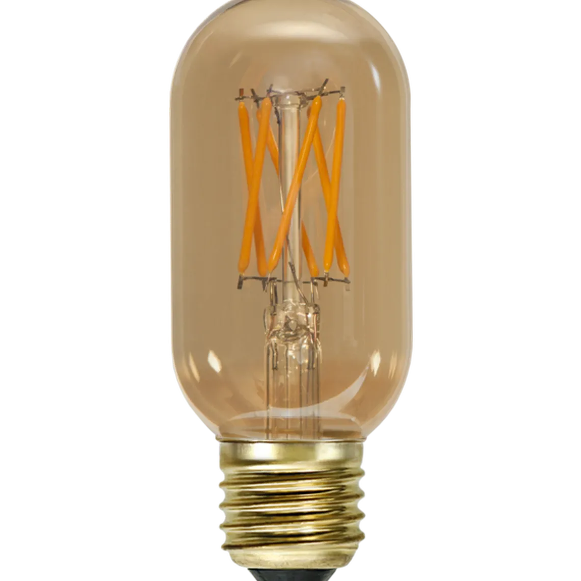 LED-pære 3,7W dimbar, Vintage Gold 45mm E27