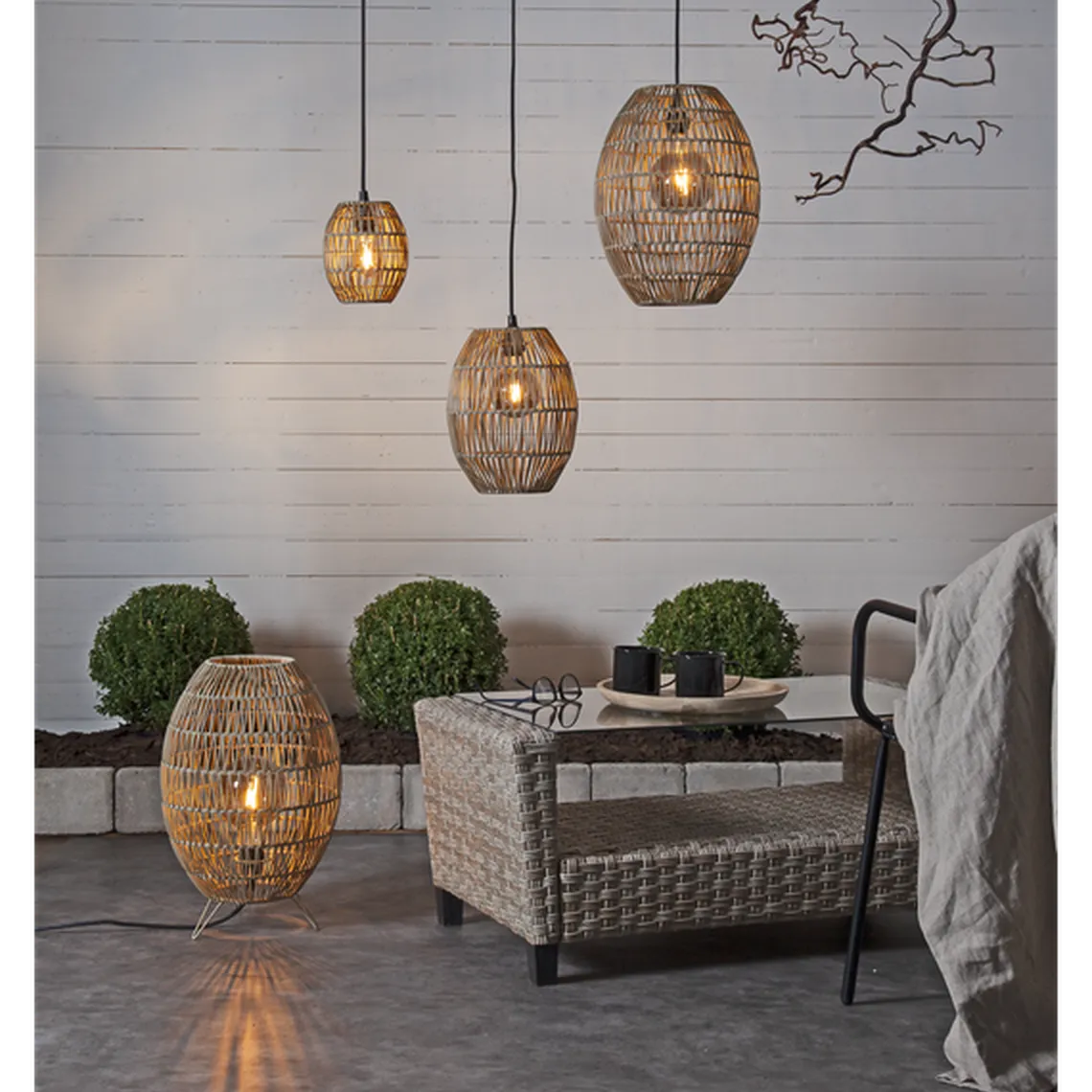 LED-pære 1,8W plain smoke 125mm