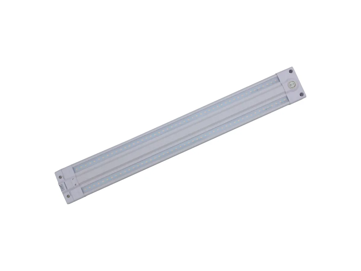 Linear benkarmatur 50 cm 10W 3000K Dimbar - Hvit