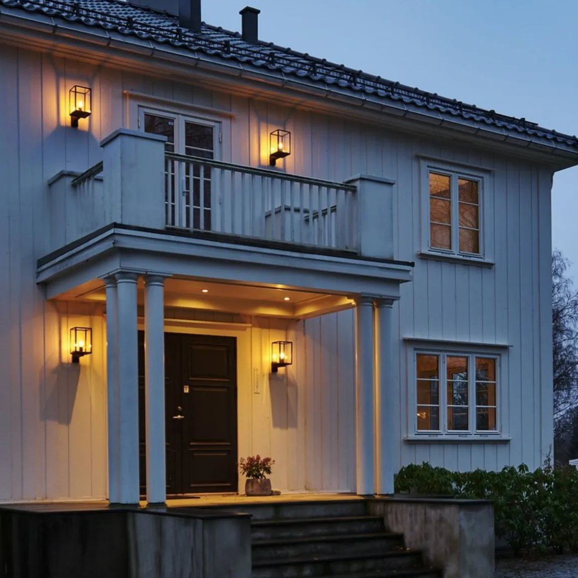 Lofoten 1939 opp vegglampe
