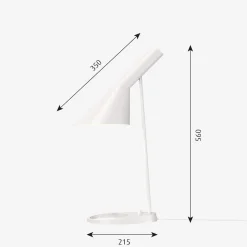 Louis Poulsen AJ bordlampe