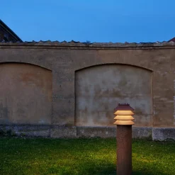 Louis Poulsen Bysted Pullert Mast F/Nedgraving - Corten