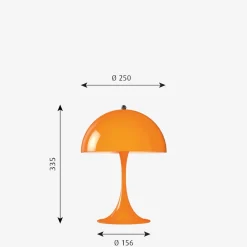 Louis Poulsen Panthella 250 bordlampe